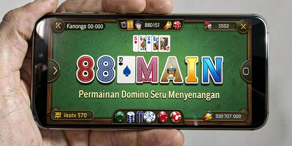 Screenshot gameplay seru dari 88MAIN yang menunjukkan aksi Domino.
