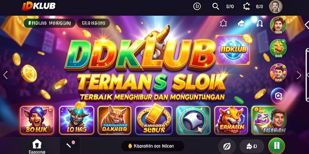 Screenshot IDKLUB menunjukkan gameplay Slot yang mengasyikkan.