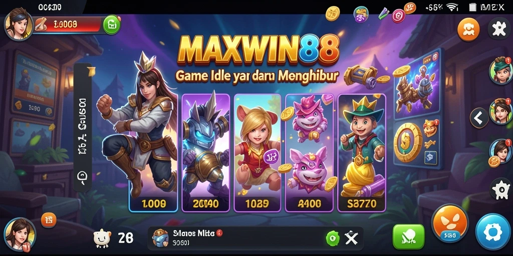 Gameplay menarik MAXWIN88 dengan strategi pengelolaan sumber daya.