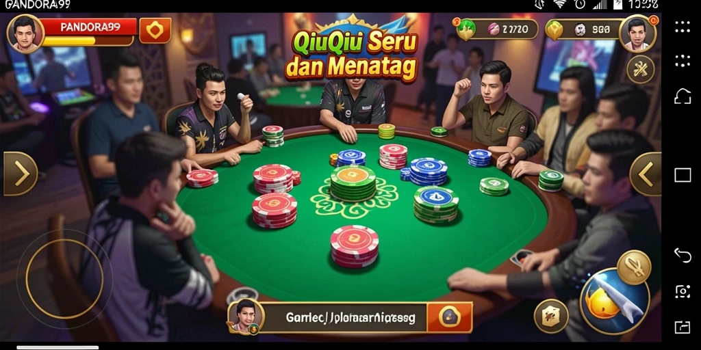 Tampilan gameplay QiuQiu di PANDORA99 yang seru.