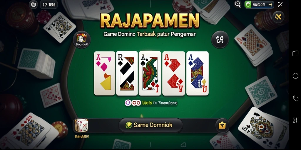Screenshot gameplay RAJAPAMEN yang menarik dan interaktif.