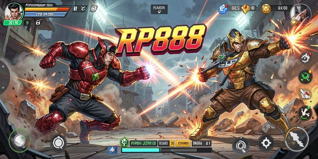 Tampilan mendebarkan dari gameplay <strong>RP888</strong> dengan aksi tak terduga.