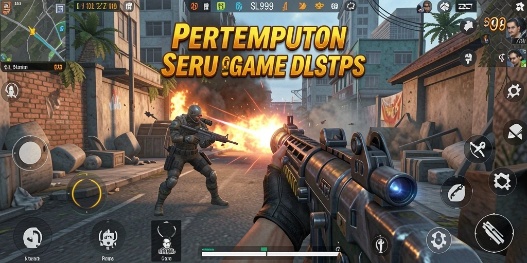 Tampilan gameplay TPS menegangkan dalam SL999.