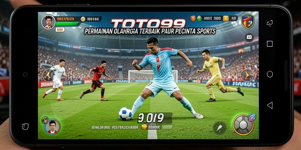 Screenshot gameplay TOTO99 yang menampilkan aksi olahraga seru.